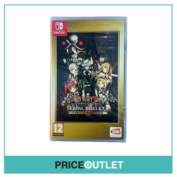 Nintendo Switch - Sword Art Online Fatal Bullet Complete Edition - BRAND NEW SEALED