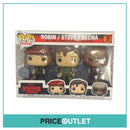 Funko - Robin/ Steve/ Vecna Deluxe 3 Pack! Stranger Things - Funko Special Edition (Damaged)