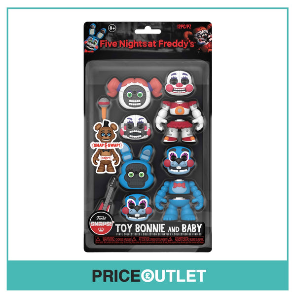 FUNKO - Toy Bonnie and Baby Funko Snaps - Five Nights at Freddy's