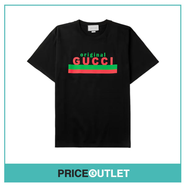 Gucci - Black 'Original Gucci' T-Shirt - Size M - BRAND NEW WITH TAGS