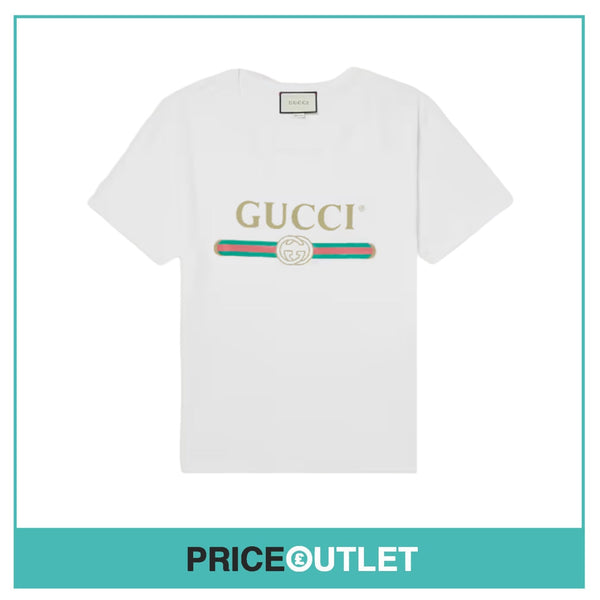Gucci - White 'Original Gucci' T-Shirt - Size M - BRAND NEW WITH TAGS