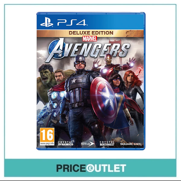 PS4: Marvel Avengers (Deluxe) With Spider Man Access (Playstation 4) - Excellent Condition