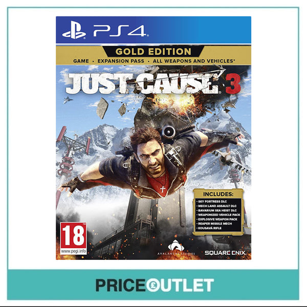 PS4: Just Cause 3 - Gold Edition (Playstation 4) - Excellent Condition
