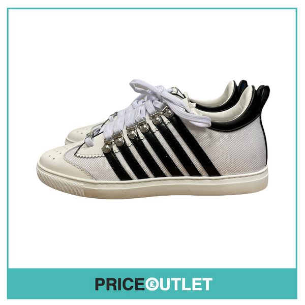 Dsquared2 - Lace-up Low Top Sneakers - White