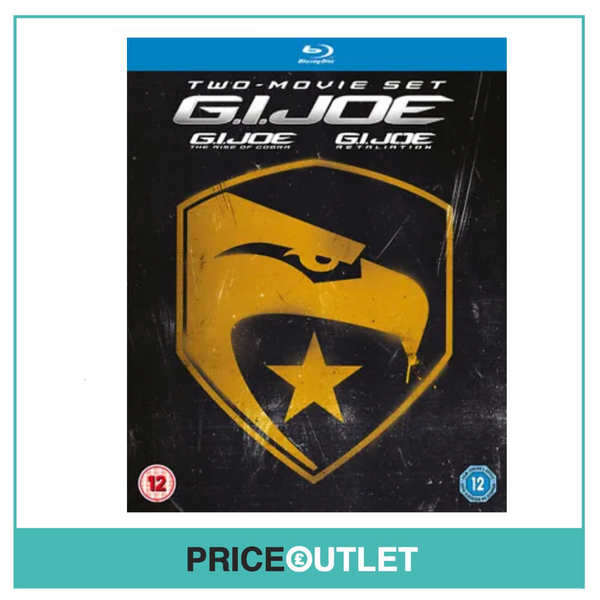 G.I.Joe - Two Movie Box Set - Blu-Ray - Brand New Sealed With Sleeve