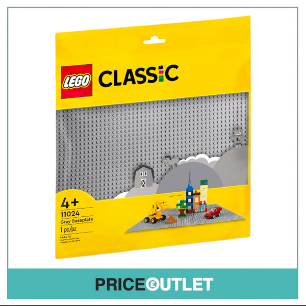 LEGO Classic - Gray Baseplate - 11024