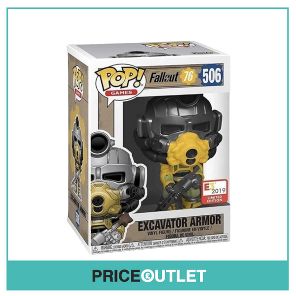 Funko - Excavator Armour #506 Fallout 76 - E3 20 Limited Edition - BRAND NEW IN A FREE POP PROTECTOR