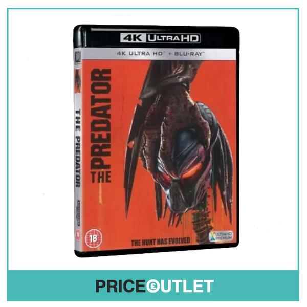 The Predator - 4K UHD - Blu-Ray - Brand New Sealed
