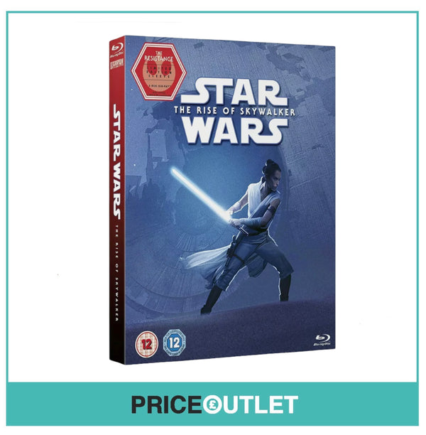 Star Wars: The Rise Of Skywalker - Blu-Ray - Inc Bonus Disc - Limited Edition Sleeve - BRAND NEW SEALED