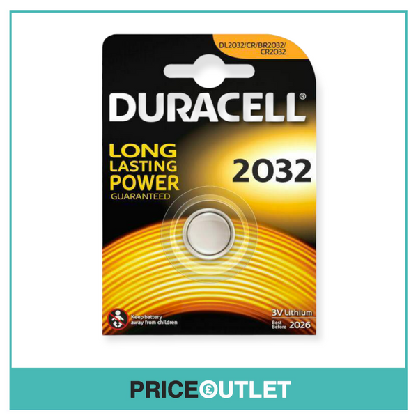 Duracell CR2032 X 5 Packs 3V Lithium Button Battery Cell DL/CR 2032