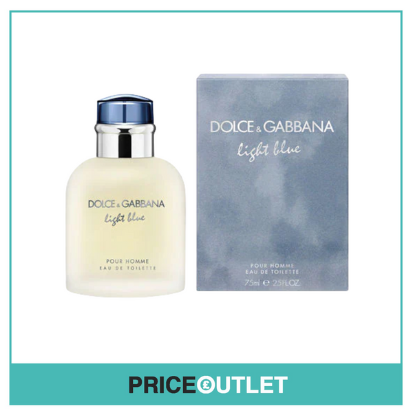 Dolce & Gabbana - Light Blue - Eau de Toilette 75ml - BRAND NEW SEALED