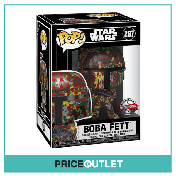 Funko - Boba Fett #297 Star Wars X Futura - Special Edition - BRAND NEW IN A FREE POP PROTECTOR