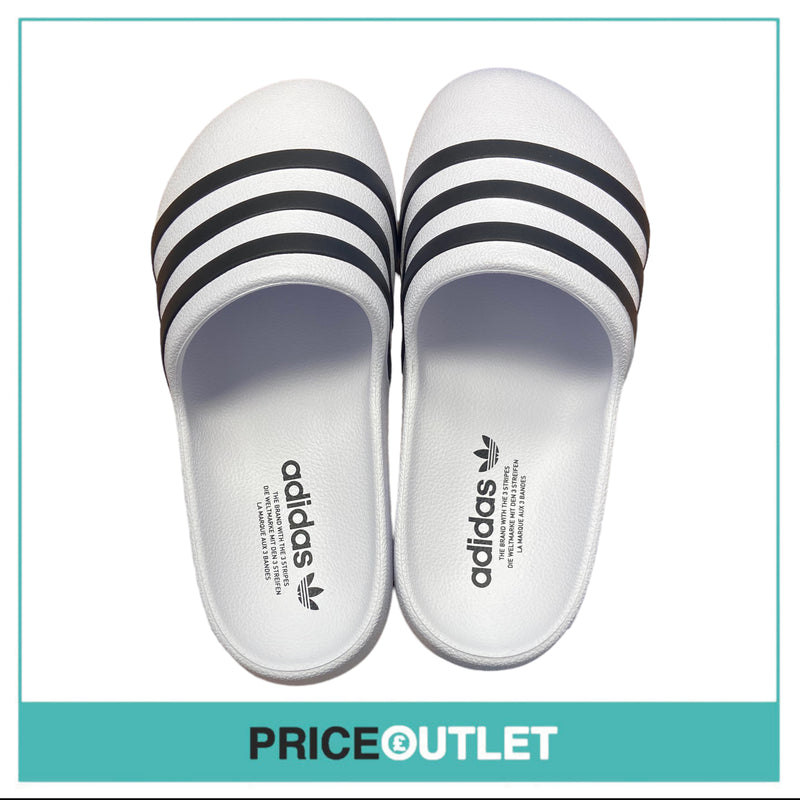 Adidas - Adifom Adilette Slides 'White' - UK 7