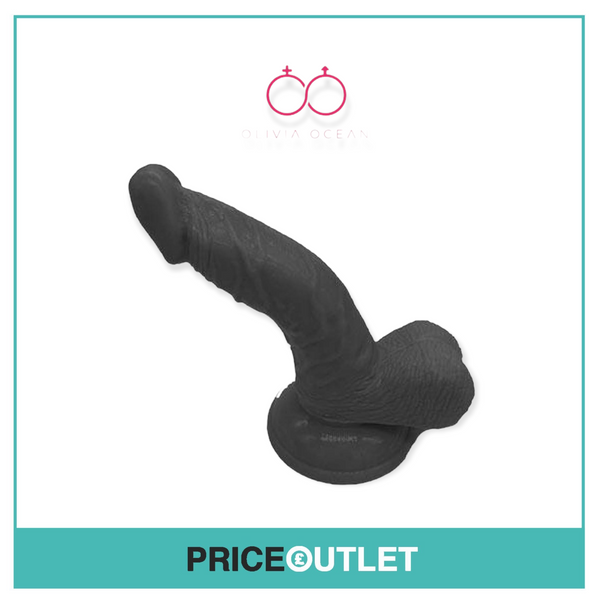 7 Inch Realistic Dildo Real Feel Curve Suction Cup Massager Adult Unisex Sex Toy