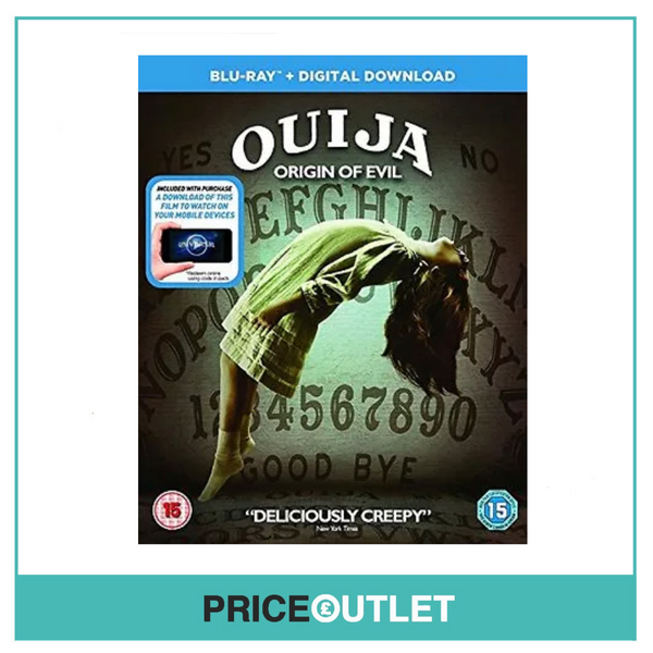 Ouija - Origin Of Evil - Blu-Ray + Digital Download - Brand New Sealed With Sleeve