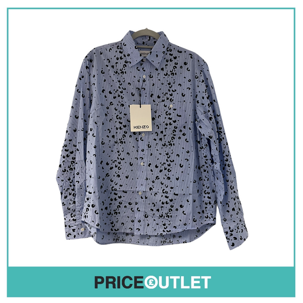 Kenzo - Overprinted Shirt - Blue - BRAND NEW WITH TAGS