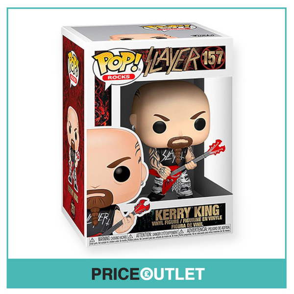 Funko - Kerry King #157 Slayer - BRAND NEW IN A FREE POP PROTECTOR