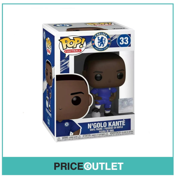 Funko - N'Golo Kante #33  Football -  BRAND NEW IN A FREE POP PROTECTOR
