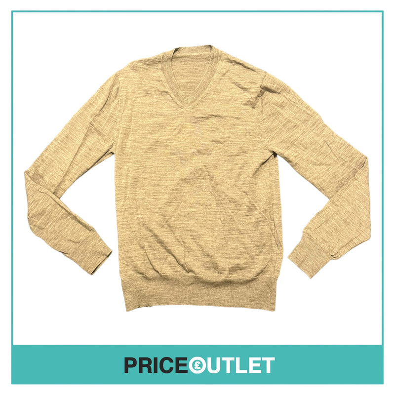 Comme des Garçons - Mens Taupe Knit Jumper - Size S - BRAND NEW WITH TAGS