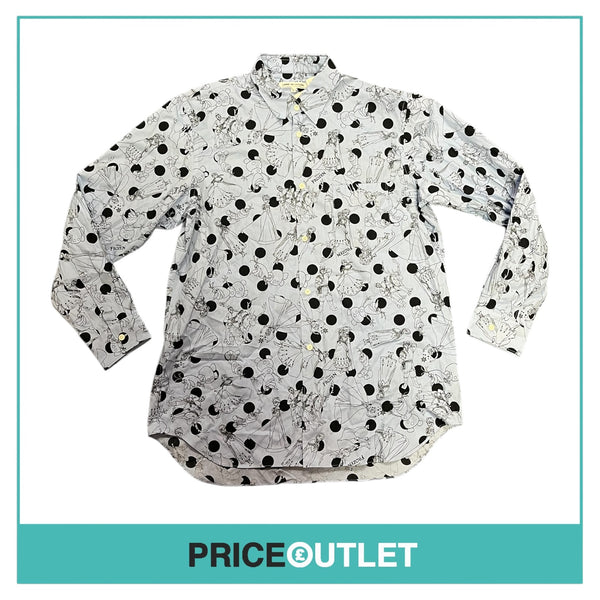 Comme des Garçons - Disneys Frozen Mens Blue Shirt - Size S - BRAND NEW WITH TAGS