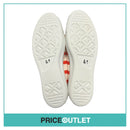 Taise By Souts - Orange and White Striped Slip-on Pumps - Size 41 - BRAND NEW WITH TAGS