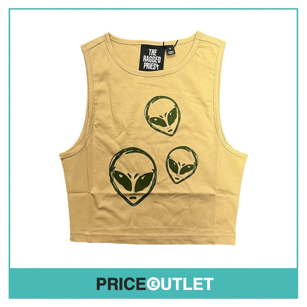 The Ragged Priest - Brown Alien Vest Top - Size 8 - BRAND NEW WITH TAGS