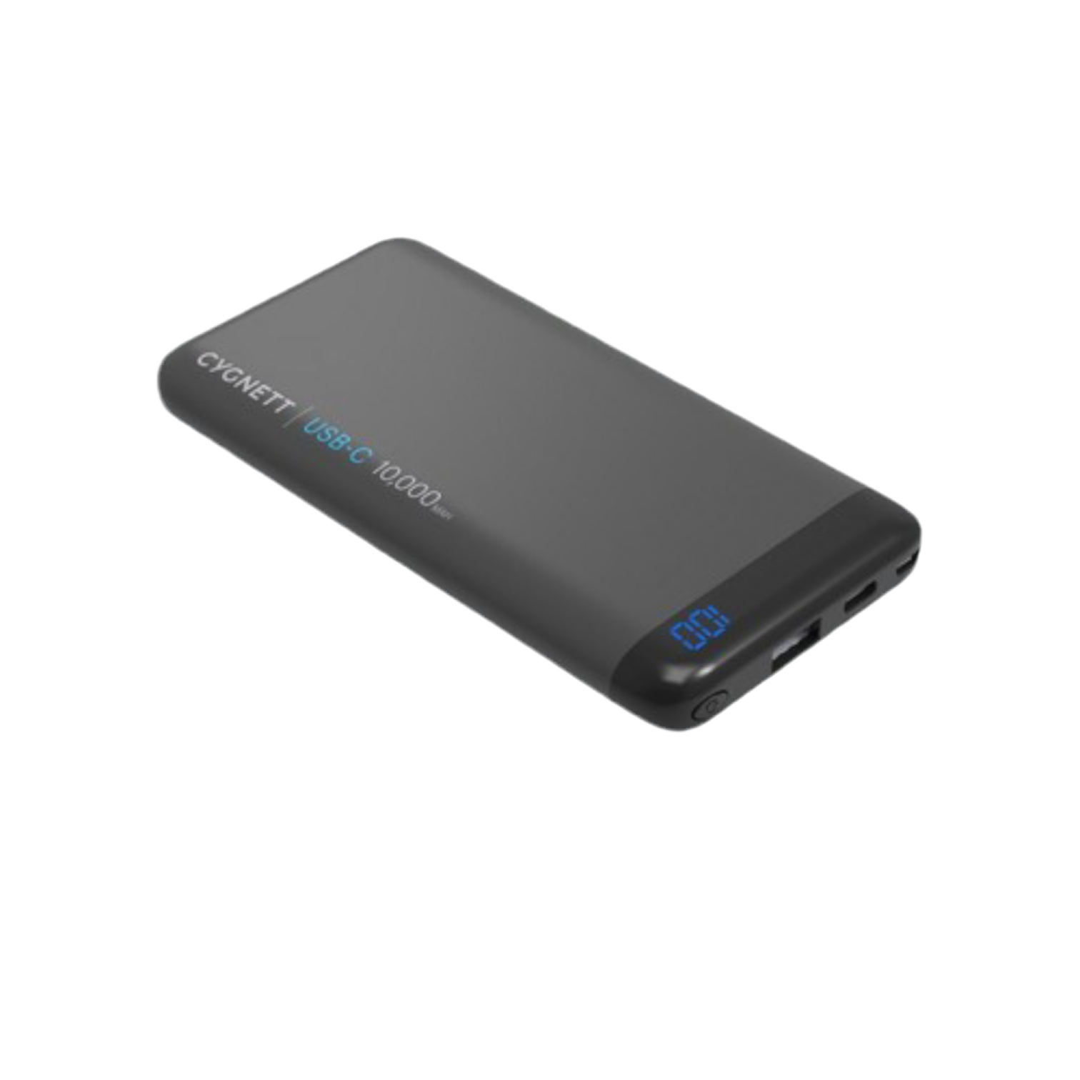Cygnett ChargeUp Pro 10000 MAh 18W USB-C Portable Charger - Black