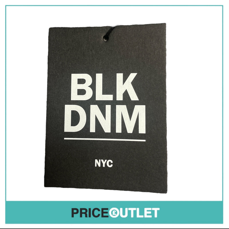 BLK DNM - Silver Grey Distressed Top - Size M - BRAND NEW WITH TAGS