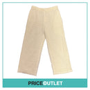 Comme des Garçons - White Flower Textured Cropped Trousers - Size S - BRAND NEW WITH TAGS