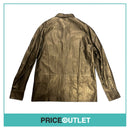 BLK DNM - Black Leather Shirt - Size M - BRAND NEW