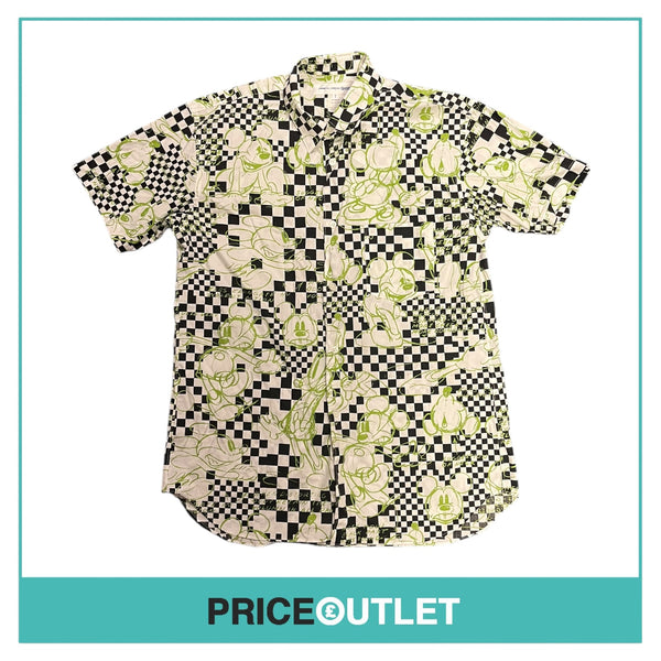 Comme des Garçons Shirt - Disney Mickey Check Print Shirt - Size S - BRAND NEW WITH TAGS