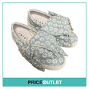 Joshua Sanders - Blue and White Daisy Print Bow Shoes - Size 36 - BRAND NEW WITH TAGS