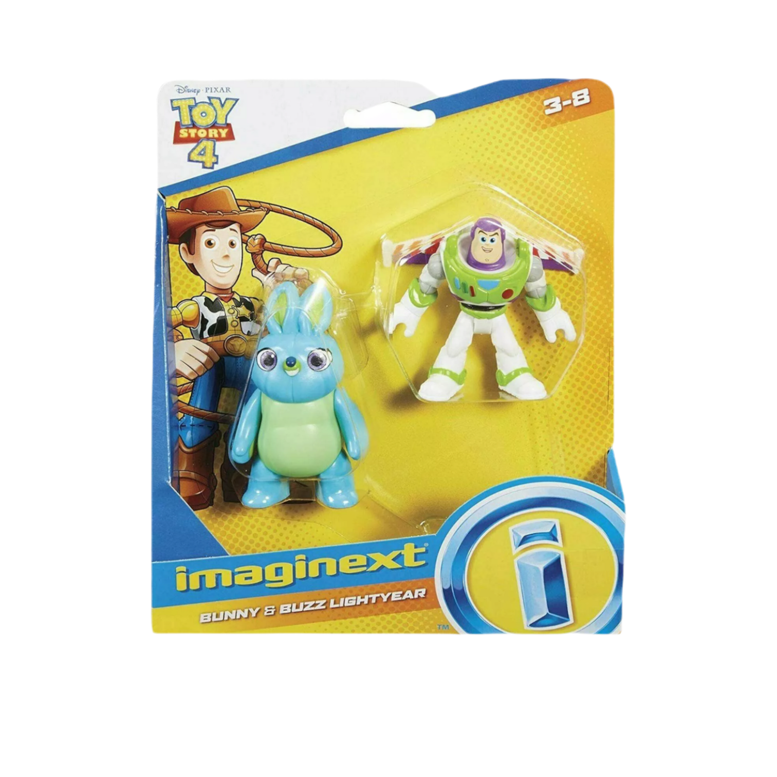 Imaginext Toy Story 4 - Bunny and Buzz Lightyear Figures