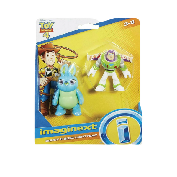 Imaginext Toy Story 4 - Bunny and Buzz Lightyear Figures