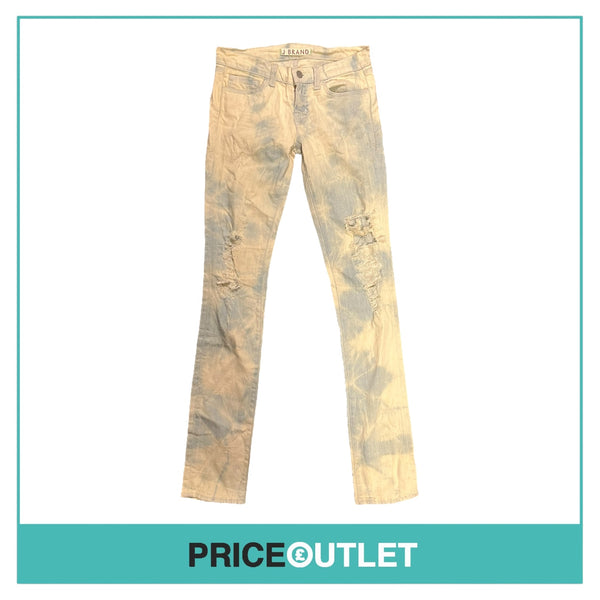 J Brand - Light Washed 12" Low Rise Pencil Leg Jeans - Size 25 - BRAND NEW WITH TAGS