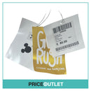 Comme des Garçons - Gold Rush Disney White Stole with Mickey Print - BRAND NEW WITH TAGS