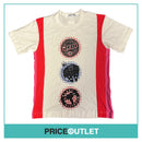 Comme des Garçons Shirt x Star Wars - Mens T-Shirt with Pink and Red Stripes - Size L - BRAND NEW WITH TAGS