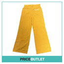 Kickers - Womens Mustard Yellow Wide Leg Cord Trousers - Size 28 - BRAND NEW