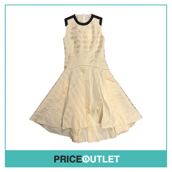 JJS LEE - Ivory Sleeveless Dress - Size 8 - BRAND NEW WITH TAGS