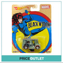 Hot Wheels Marvel - Black Widow Bread Box - Damaged Box