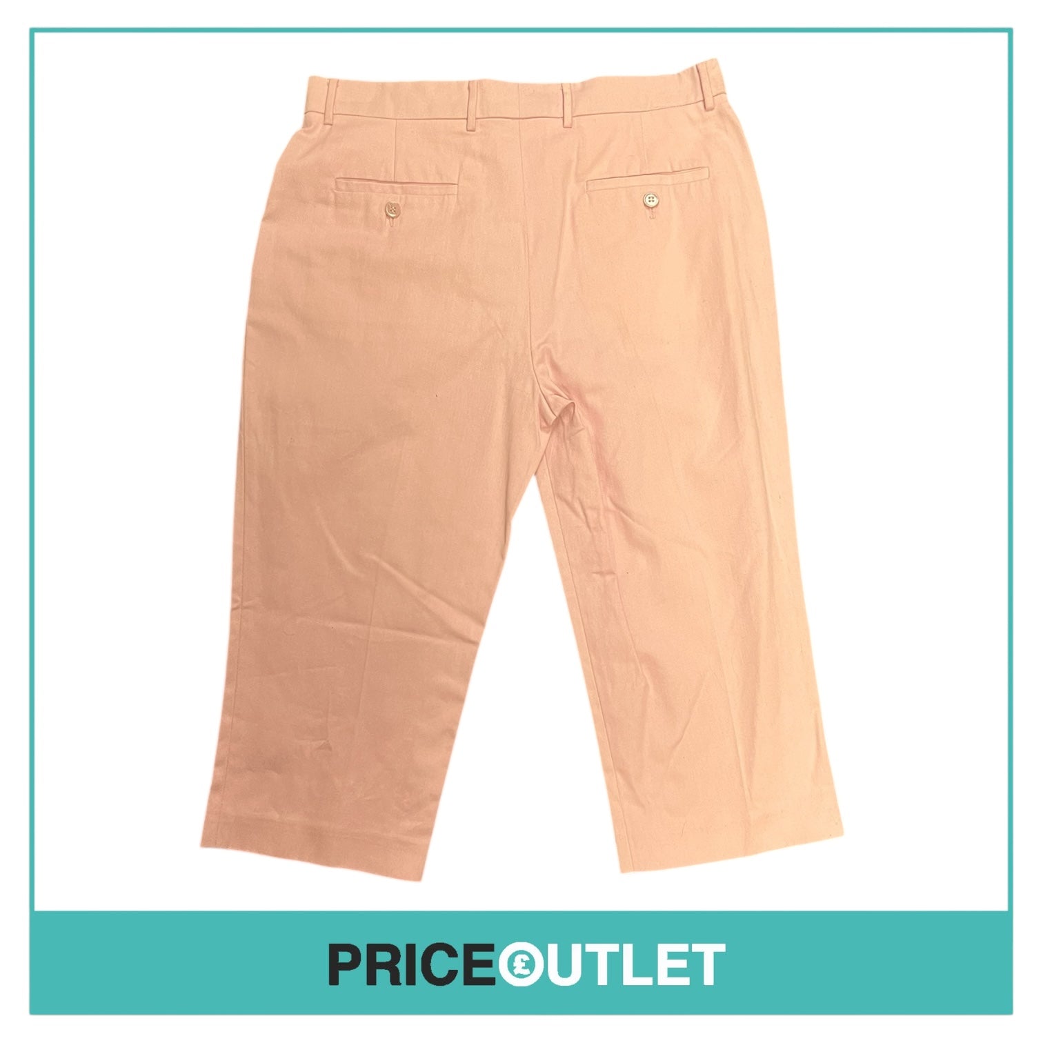 Giambattista Valli - Cropped Pink Trousers - Size 30/44 - BRAND NEW