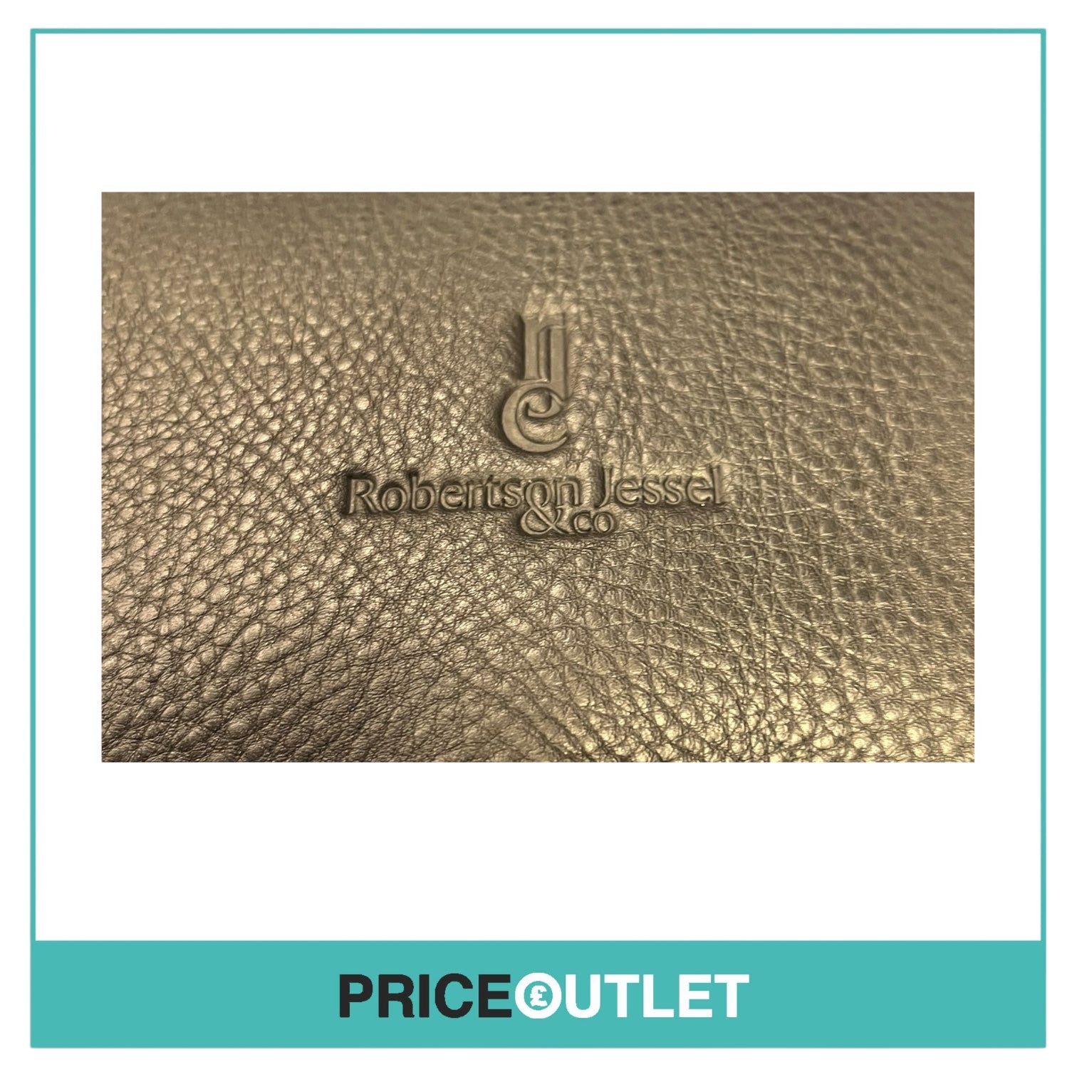 Robertson Jessel & Co - Black Leather Briefcase - BRAND NEW