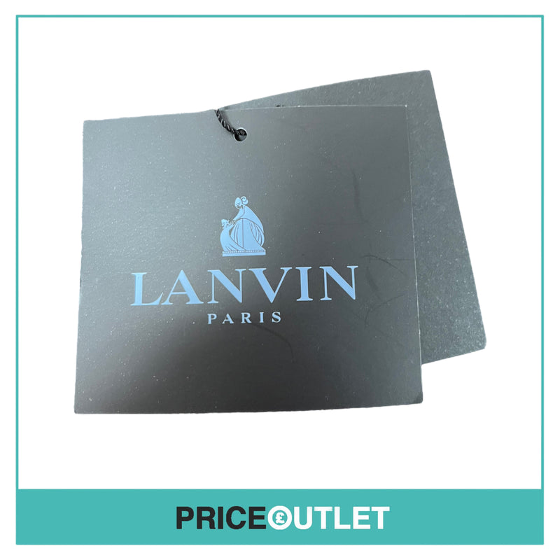 Lanvin - Black Stretch Trousers with Side Zip - Size 40 - BRAND NEW WITH TAGS