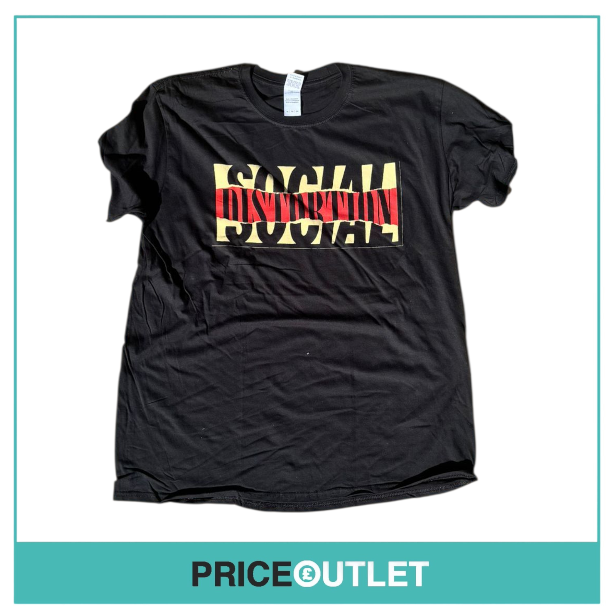 Social distortion - black t-shirt (xl)