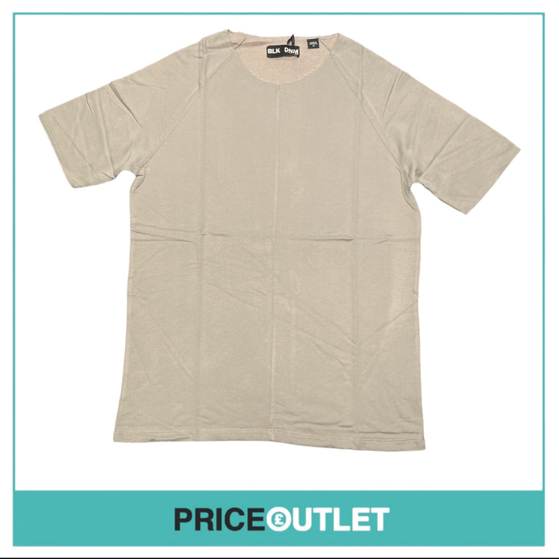 BLK DNM - Silver Grey Distressed Top - Size M - BRAND NEW WITH TAGS
