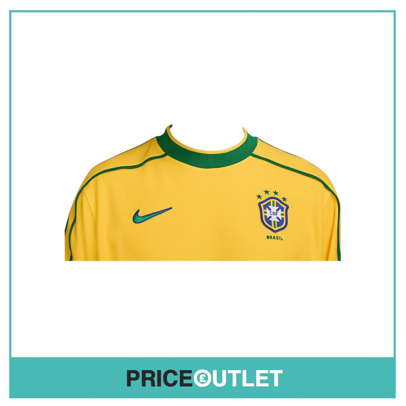 Nike Brazil Re-Issue 1998 SS Shirt with Ronaldo 9 - Size M