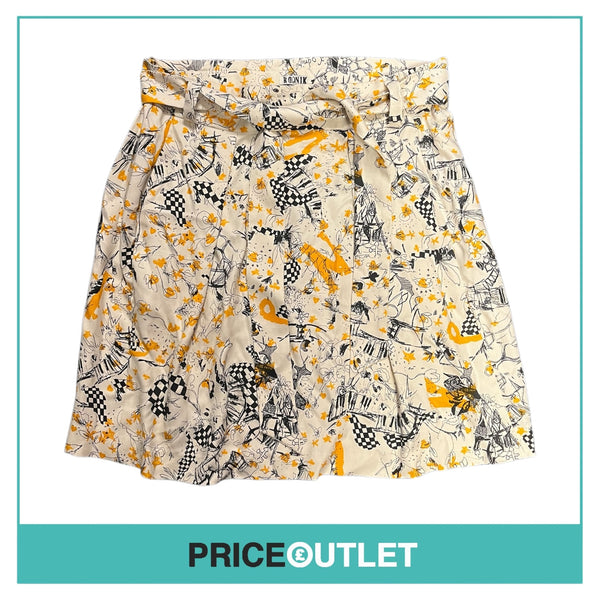 Rodnik - Sketch Print Skirt - Size 8 - BRAND NEW WITH TAGS