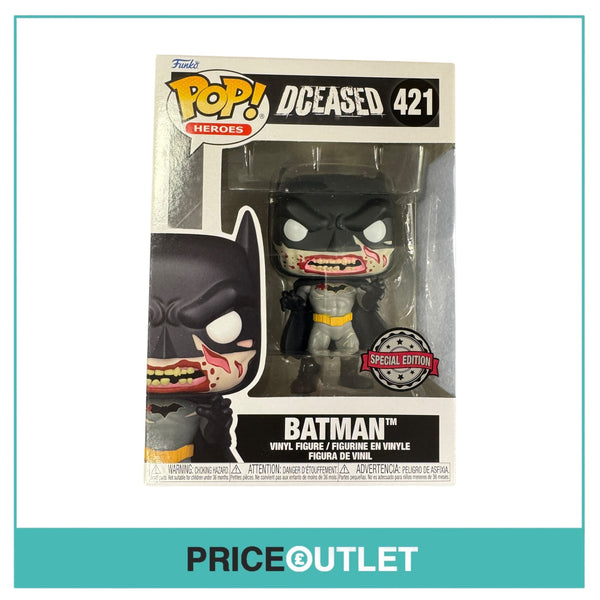 Funko - DC Deceased - Bloody Batman #421 - Brand New
