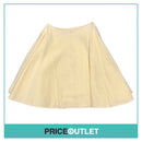 J.W.Anderson - Cream Fuzzy Wool A Line Skirt - Size 10 - BRAND NEW WITH TAGS