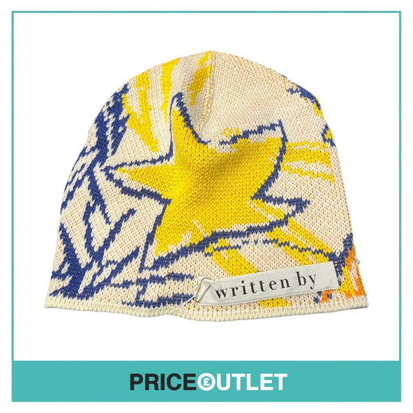 Written By - Mulitcoloured Knit Hat - Size OS - BRAND NEW WITH TAGS